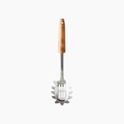 H Living Woody Spaghetti Steel Spaghetti Ladle Serving Tool 31 cm Brown product image