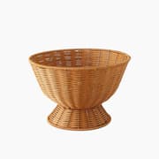 H Living Victoria Plastic Rattan Serving Ware 30x20 cm Brown product image