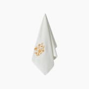 H Living Floral Crowd Cotton Embroidered Face Towel 50x80 cm Ecru product image