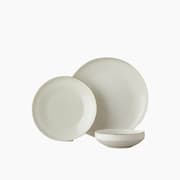 H Living Torino Porcelain With Deep Plate Table Set 18 Pieces, 6 Servings product image