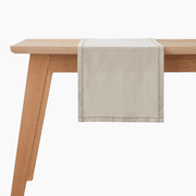 H Living Rustic Linen Cotton Runner 40x140 cm Beige product image