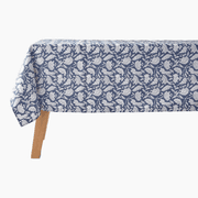 H Living Lenna Cotton Polyester Waterproof Table Cloth 150x200 cm Navy Blue product image