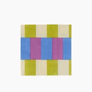 H Living Summer Checkers Paper 20 pcs Napkin 33x33 cm Violet - Yellow product image