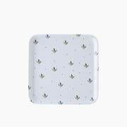 H Living Feuille Melamine Anti-slip Tray 33x33 cm Green product image