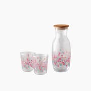 H Living Auro Glass 3 Pieces Water Set 1000 ml + 315 ml Colored product image