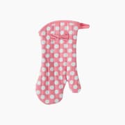 Jessie Steele Geranium Pink & White Polka Oven Mitt product image