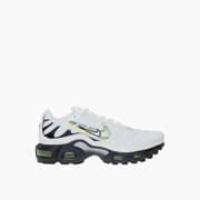 Nike Air Max Plus (GS) Multi-Swoosh White Volt Shoes product image