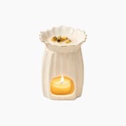 H Living Daisy Bouquet Green Censer 11X11X14 cm White product image