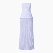 Elliatt Lacy Strapless Gown in Powder Blue product image