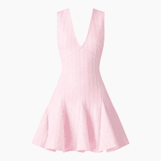 Elliatt Marla V-Neck Mini Dress in Pink product image