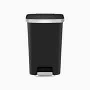 EKO Hana Step Bin 45L Black product image