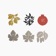 Kawn Designs Khadra Trees — Coaster Set product image