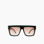 Le Specs Offside Wide Fit Dark Khaki Female Shield Sunglasses product image