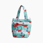 Jessie Steele Nautical Waves Insulated Travel Tote product image