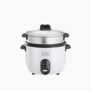 Black + Decker 1.8 Ltr. Non Stick Rice Cooker with Glass Lid product image