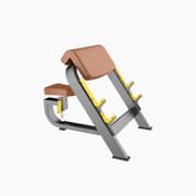 MND Fitness Seated Preacher Curl-F44 product image