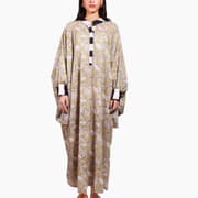 Tropical Yellow Balloon Sleeve Dress product image