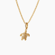Noura B Jewelry Chelone Turtle Necklace product image