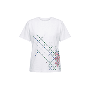 Ramz Embroidery Pomegranate Flowers Gaza Embroidered T-Shirt product image