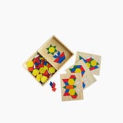 Viga Pattern Board & Block Toy product image