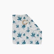 Bebe Au Lait Sea Turtles Oh So Soft Muslin Teether Blanket product image