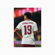 Lamine Yamal A4 Canvas Print product image