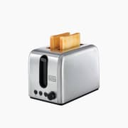 Black + Decker 2 SLICE STAINLESS STEEL TOASTER product image