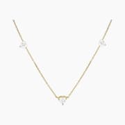 Joy Jewels Triple Heart Stones Necklace product image