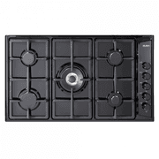 Elba Built in Gas Hob 90Cm, 5Burners, Black product image