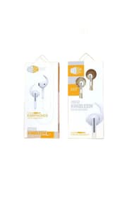 King Leen Headset Earphone, Wired, White product image