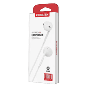 King Leen Headset Earphone, Wired, White product image