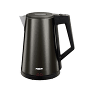 Arshia Electric Kettle, 1.7Lit, 2200Watts, Black Steel product image
