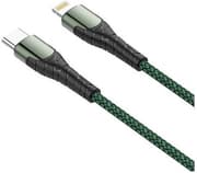 Ldnio Fast Charging Data Cable, USB-C TO Lighting, 30Watts, 2Mm, Grey product image
