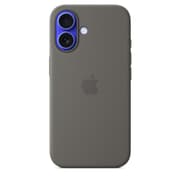 iPhone 16 Silicone Case with Mag Safe, Stone Gray product image