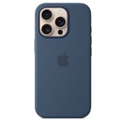 iPhone 16 Pro Silicone Case with Mag Safe, Denim product image