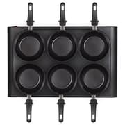 Tristar Work set 3-In-1 Baking, Crepe Maker Large, 1100Watts, Black product image