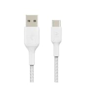 Belkin Boost Charge USB-A to USB-C Braided Cable, 1Mm, White product image