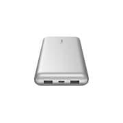 Belkin Boost Charge 3-Port & 20000Mah Power Bank with USB-C 15Watts, Dual USB-A, Silver product image