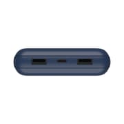 Belkin Boost Charge 3-Port & 20000Mah Power Bank with USB-C 15Watts, Dual USB-A, Blue product image