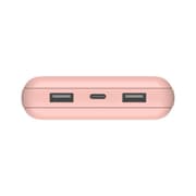 Belkin Boost Charge 3-Port & 20000Mah Power Bank with USB-C 15Watts, Dual USB-A, Pink product image