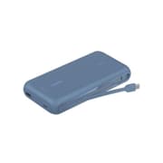 Belkin Boost Charge Power Bank 20000Mah, PD 30Watts with USB-C, Integrated Cable and USB-C & USB-A, Blue product image