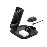 Belkin Boost Charge 3-in-1 Magnetic Charging Stand, Qi2 Fast Wireless Charging,15Watts product image