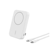 Belkin Boost Charge Qi2 Magnetic Wireless, Power Bank 8000Mah & Stand, 15Watts, White product image