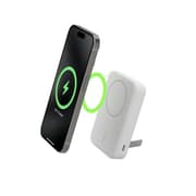 Belkin Boost Charge Qi2 Magnetic Wireless, Power Bank 10000Mah & Stand, 15Watts, White product image