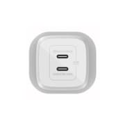 Belkin Wall Charger with Interchangeable Plug, 70Watts, 2Ports, White product image