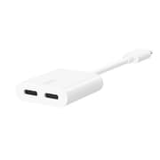 Belkin Connect USB-C Audio + USB-C Charge Adapter, Supports Fast Charging up to 60Watts product image