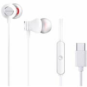 Aiwa Earphones with Microphone Type-C, White product image