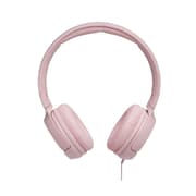 JBL Tune 500 Wired On-Ear Headphones, Pink product image