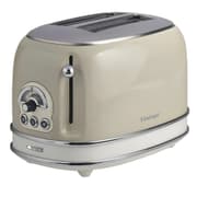 Ariete Toaster 2Slices, Toasting Levels Functions, Delete & Defrost &Heating, 810Watts, Beige product image