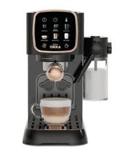 Arzum Okka Espresso Machine Solo Semi-Automatic, 1376Watts, Copper & Black product image